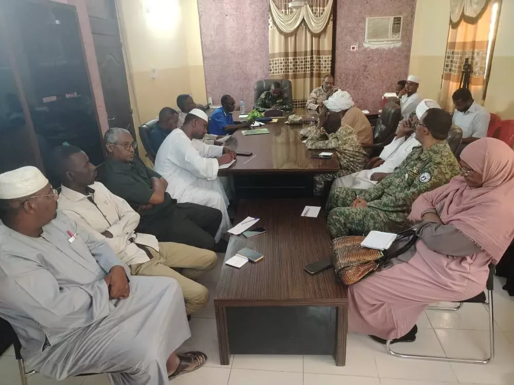 Dilo Executive chairs the coordination meeting between the local security committee and the popular resistance to the provisions of the coordination of security in the premises