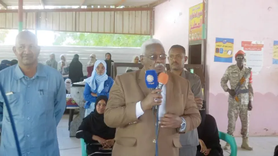 During an inspection visit to the Savalawi's internal maintenance project for students in Atbara. In Nile, the efforts of the national fund for students support educational infrastructure and affirms the commitment of the government of the State to reconstruction and construction in the training sector