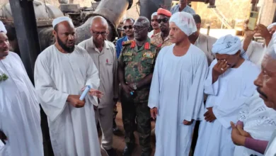 The Nile Blanc inspects agricultural projects in the two lords