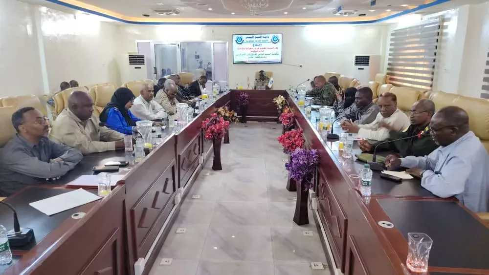 The Nile Blanc meets the delegation of the Higher Committee for the wounded and the wounded with the Battle of Dignity and Reunion discusses the arrangements to support state hospitals and prepare them to meet the requirements of my injured battle.