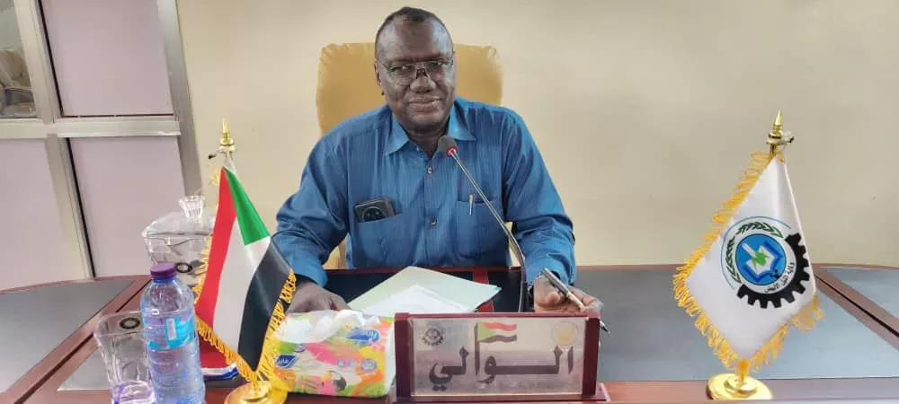 The Nile Blanc meets the state of state employers and the meeting discusses the participation of the Federation in Amail and Construction Programs and its vision in the development of the State