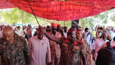 The Nile Blanc witnesses the activities of the cultural day to use the heritage of folklore to preach peace, organized by the organization of Hope, directed