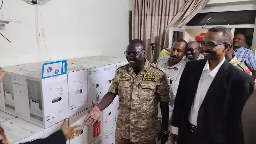 The Nile White recorded a visit to the delegation of refugees and the Ministry of Infrastructure, during which it is held on the provisions to reconcile the conditions of refugees and the course of autumn emergency work in the state.