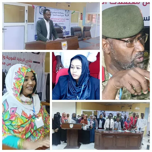 The organization of Sudanese doctors abroad (Marassi) and the Constant workshop to feed the therapy in an intelligent partnership with the National Cooperative Institution .. under the slogan: from pain to recovery with nutrition and correct care