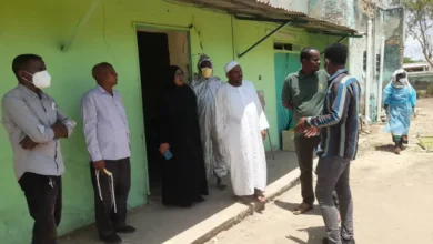 (9) suspicion of cholera and a death in the locality of the dandar