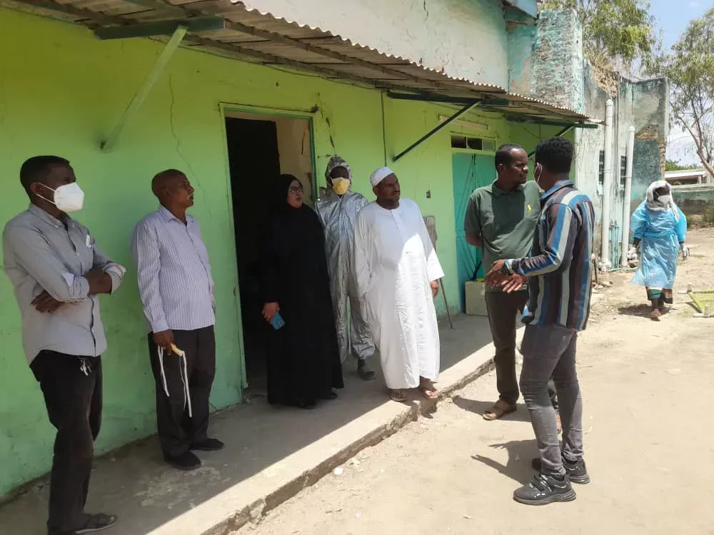 (9) suspicion of cholera and a death in the locality of the dandar