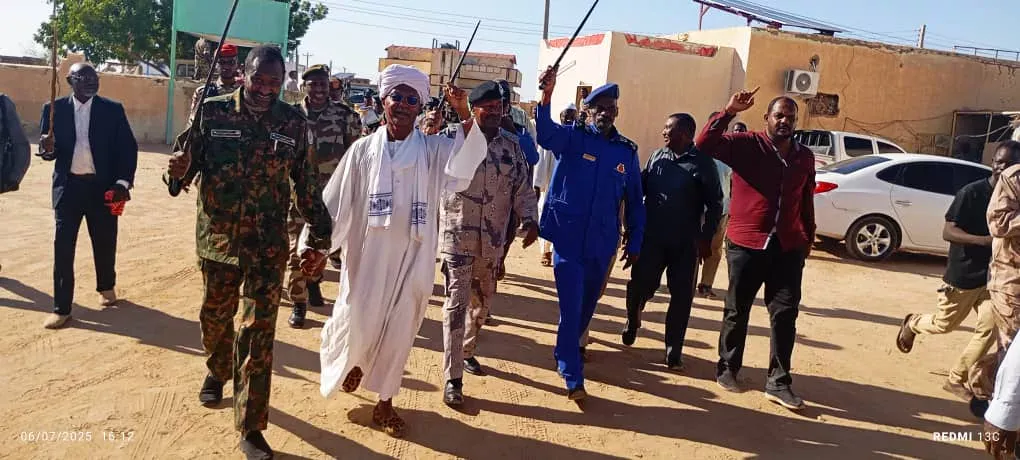 Customs police and the popular resistance committee celebrate the battalion of martyr Awad al -Shaer