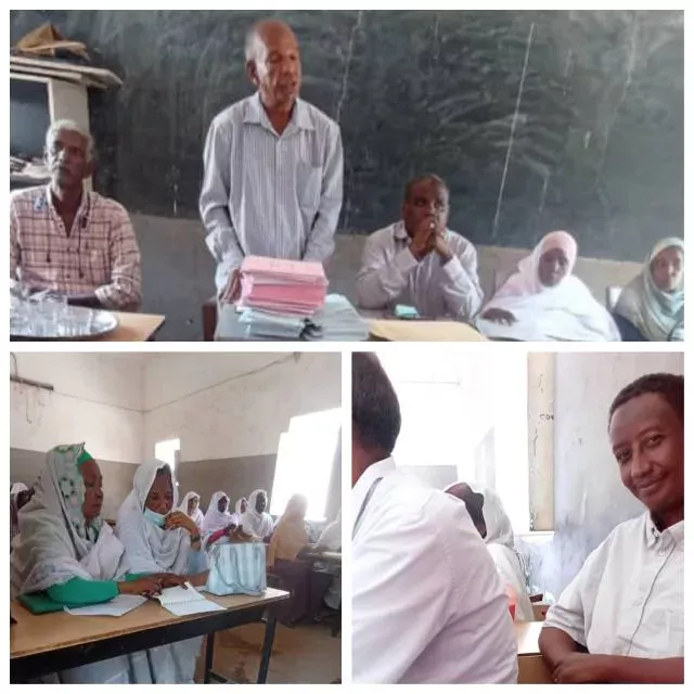 Director of primary education in Al -Maadan al -Kubra. Precision and professionalism are the slogan of the scene