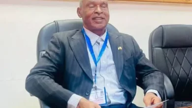 Minister of Youth and Sports of the Heart of the Sports Movement. Professor Ahmed Adam Ahmed Mohamed