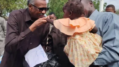 The Governor of Gedaref launches the orphanage program and the children of martyrs in the locality of Quraysh