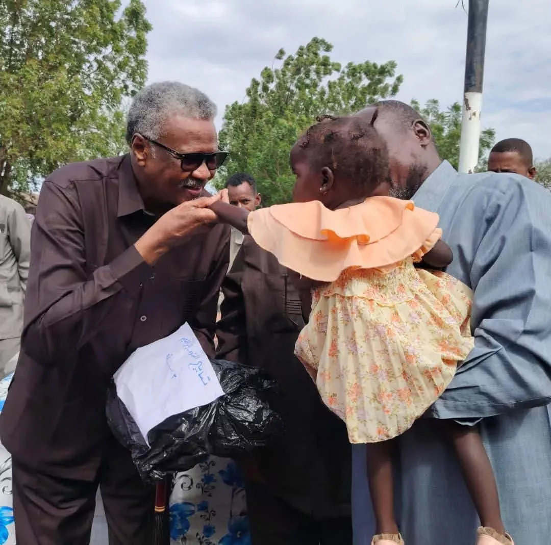 The Governor of Gedaref launches the orphanage program and the children of martyrs in the locality of Quraysh