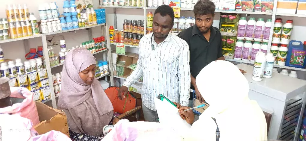 The Minister of Sennar production: he highlights the intensification of inspection and control campaigns on the pesticide markets