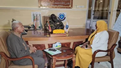 The Nile Blanc meets the director of the Chican Insurance Company in the State and the Qatari Director of the International Salvation Committee and La Réunion discuss the efforts of these institutions to support agency and social responsibility programs in the State