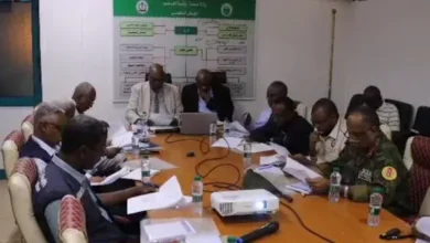 The first meeting of the Committee for the Rehabilitation of Health Establishments in Khartoum State