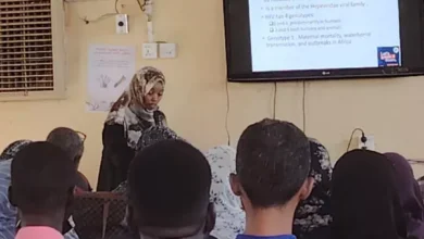 The gastrointestinal unit of the Atbara hospital is launching a number of contenors in the celebration