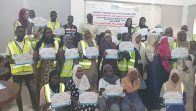 The organization of Sudanese development calls organizes training workshops for volunteers on prevention and response to the cholera epidemic