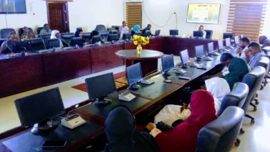 The secretary of the office of local governments addresses the conclusion of the ISO 9001 quality management system