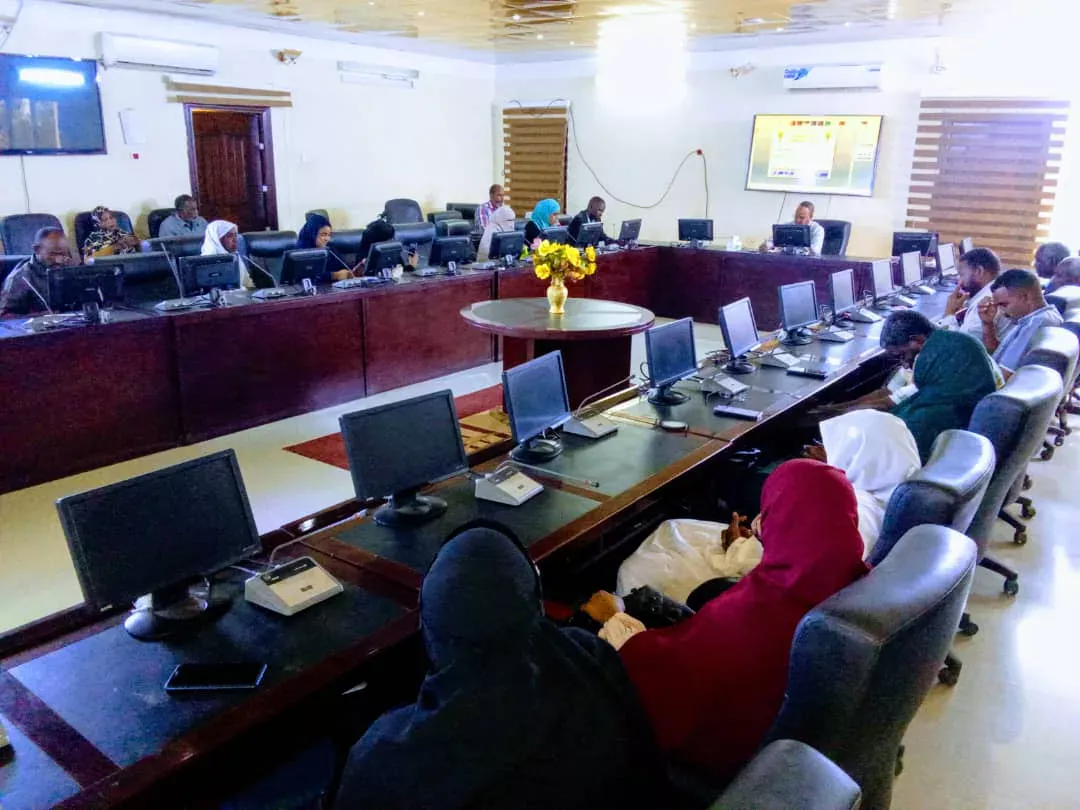 The secretary of the office of local governments addresses the conclusion of the ISO 9001 quality management system