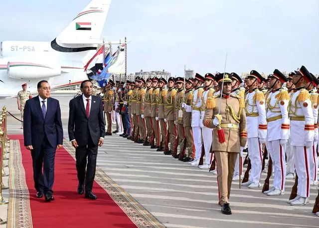 An official and important reception of Sudanese Prime Minister Kamel Idris in Cairo to discuss bilateral cooperation with his Egyptian counterpart Mustafa Madbouly (photos)