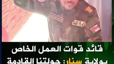 Commander of the Sennar State Labour: our next tour with the militia is doubled