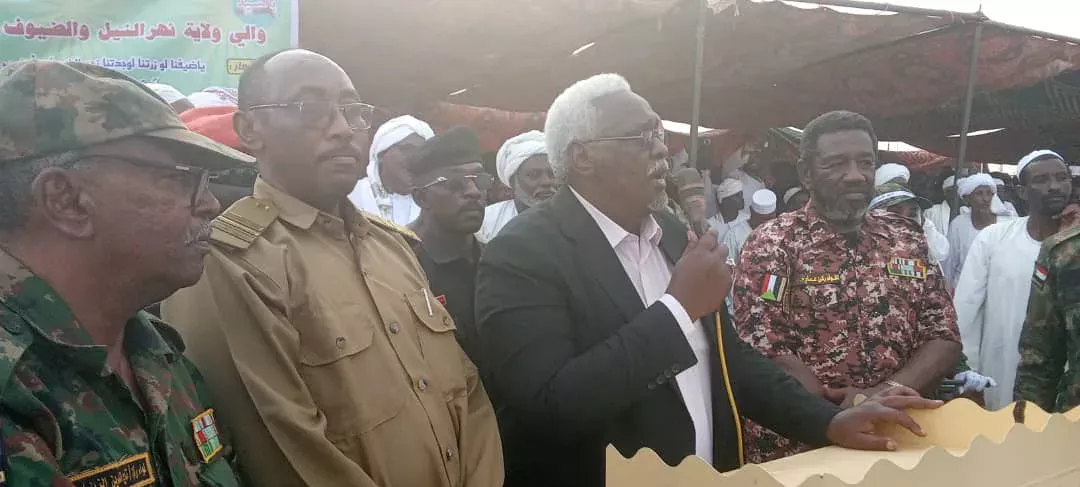 In the Nile, with the value of the people of the southern state region, he stopped the expansion of the rebellion in the north of Khartoum