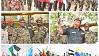 The 19th infantry division celebrates the centenary of the Defense Forces of Sudan and Eid 71 for the army