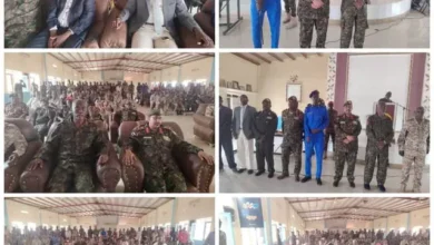 The 19th infantry division celebrates the graduation of a free missile margin, elite shooters and joint cannons