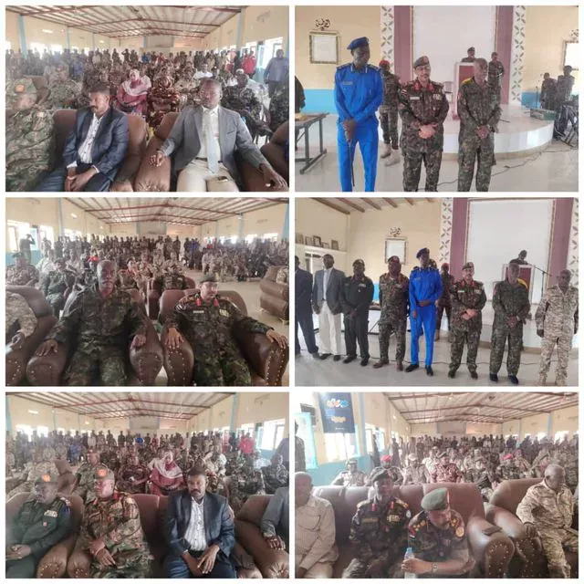 The 19th infantry division celebrates the graduation of a free missile margin, elite shooters and joint cannons