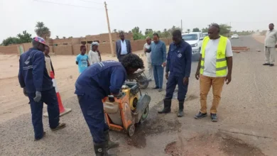 The Minister of Infrastructure and the CEO of Berbers are held on the global services of the premises