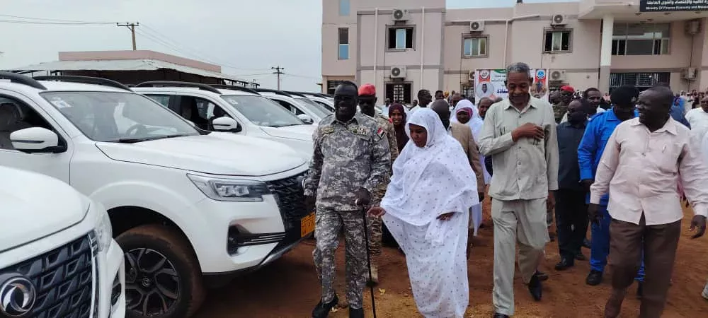 The Nile Blanc will inaugurate the Ministry of Finance into your Lord, a number of new mechanisms and vehicles of income services, as part of the development of resources and the improvement of services in the state.