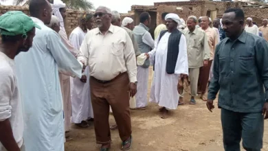 The Nile exercises condolences in the victims of collapsed houses due to the rain in Damer