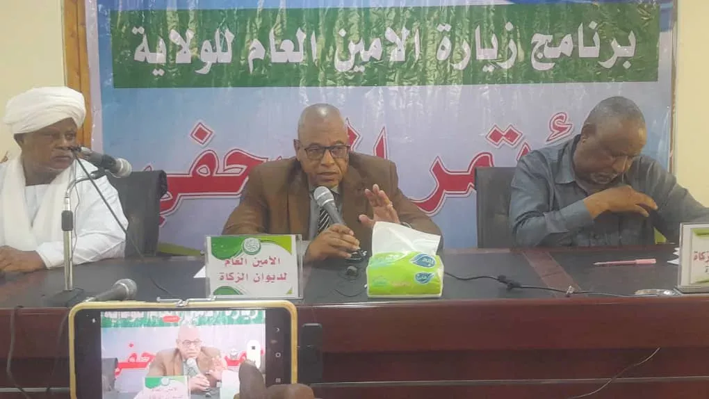 The lights of the visit of the secretary general of the Federal Zakat Bureau in the state of Al-Jazeera.