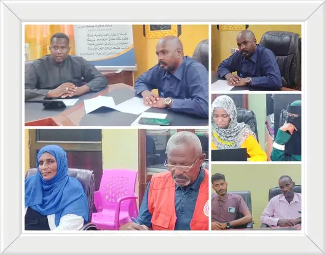 The locality of Al -Dabba distributes food and a shelter to 35 thousand people displaced in cooperation with the global food and red crescent program