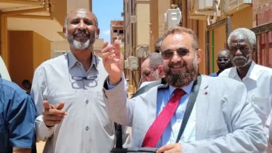 The regional director of the World Foundation in Basra inspects the Makkah Hospital in Al-Kalakala in preparation for its opening