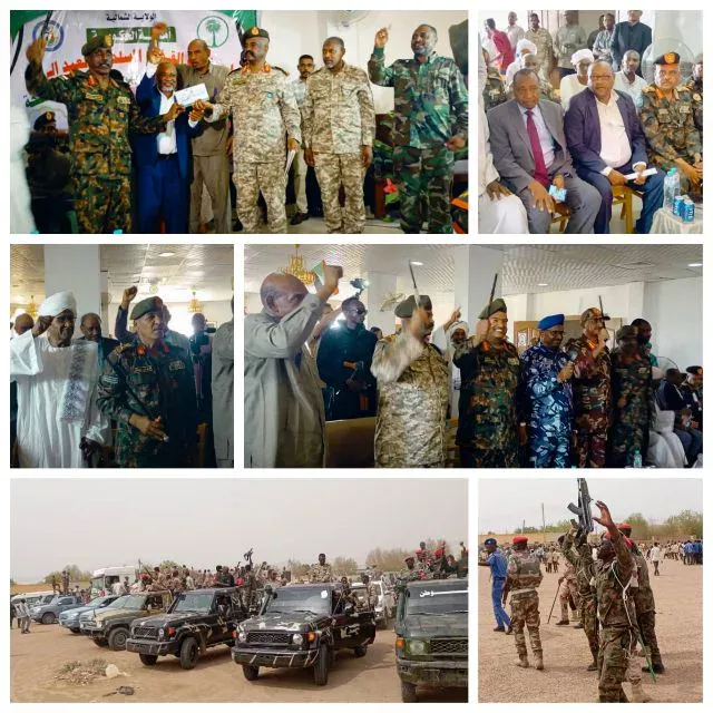 The state of the North celebrates the occasion of the day 71 of the armed forces and the centenary of the defense forces of Sudan under the slogan that we are in gravity