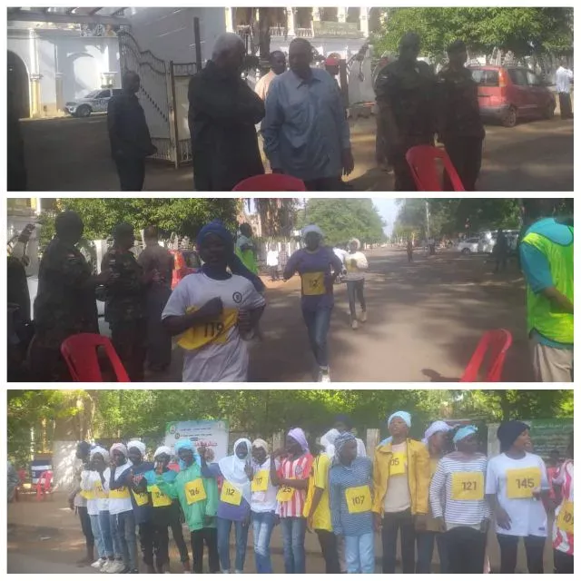 The students of Al-Jazeera celebrate day 71 of the army