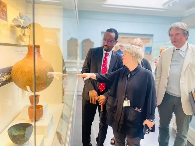 The Minister of Culture, Information and Tourism visits the British Museum and discusses the improvement of cooperation to protect the Sudanese heritage