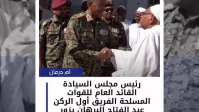 Chairman of the Sovereignty Council and Commander-in-Chief of the Armed Forces, Lieutenant General Abdel Fattah Al-Burhan, visits Sheikh Qaribullah Mosque and its cells in Omdurman.