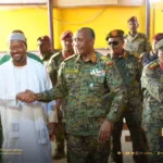 Chairman of the Sovereignty Council and Commander-in-Chief of the Armed Forces visits Masid Sheikh Al-Amin in Bayt Al-Mal area of ​​Omdurman